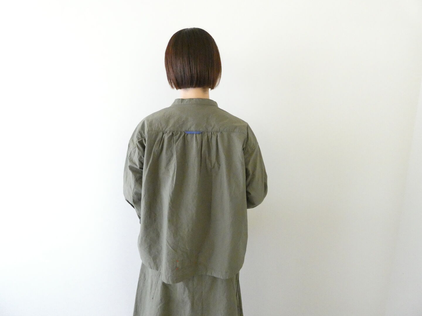 快晴堂(かいせいどう) Girl'sヴィンテージ馬布スタンド 前開きシャツの商品画像6