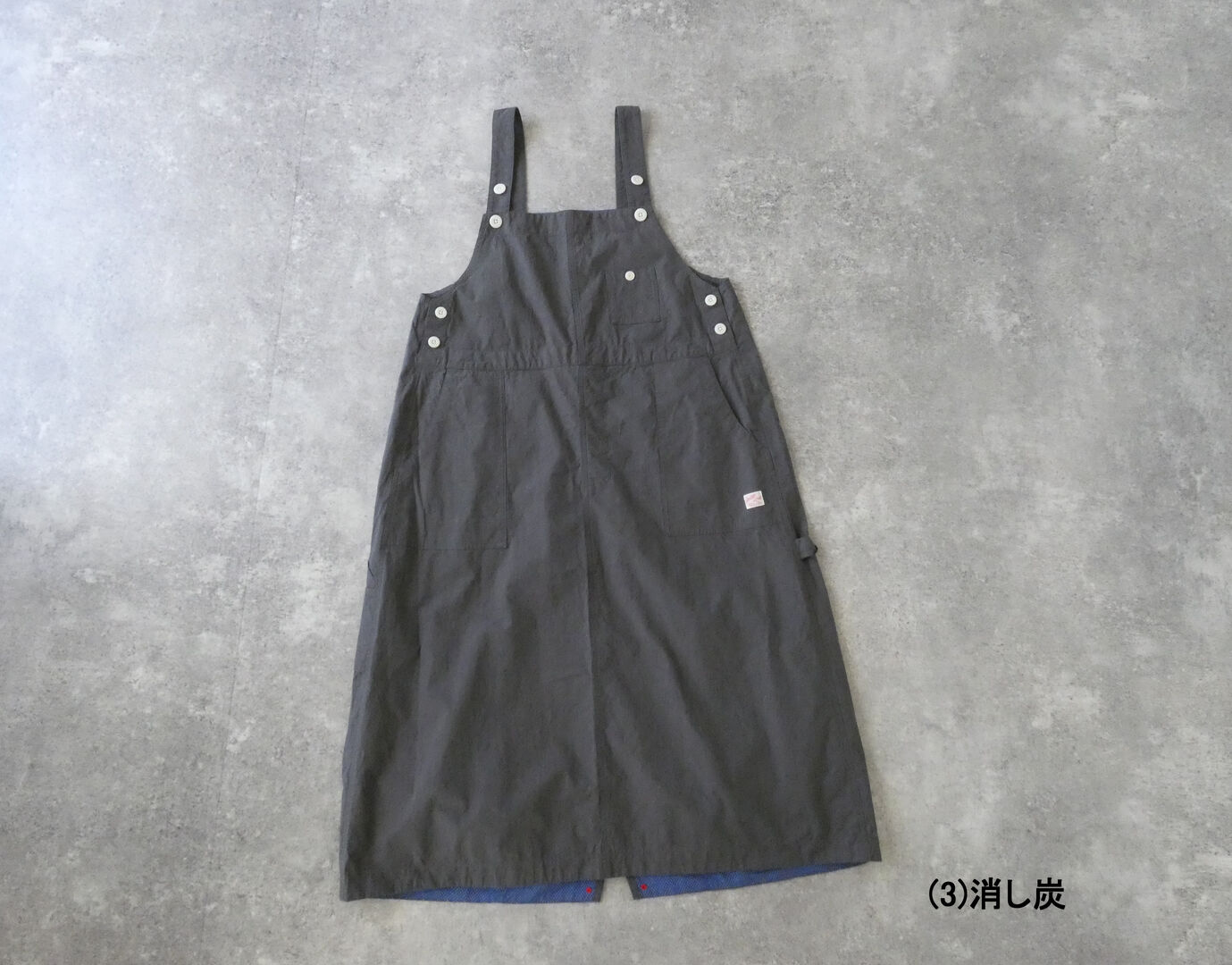 快晴堂(かいせいどう) Girl'sヴィンテージ馬布スタンド オーバーオールスカートの商品画像12