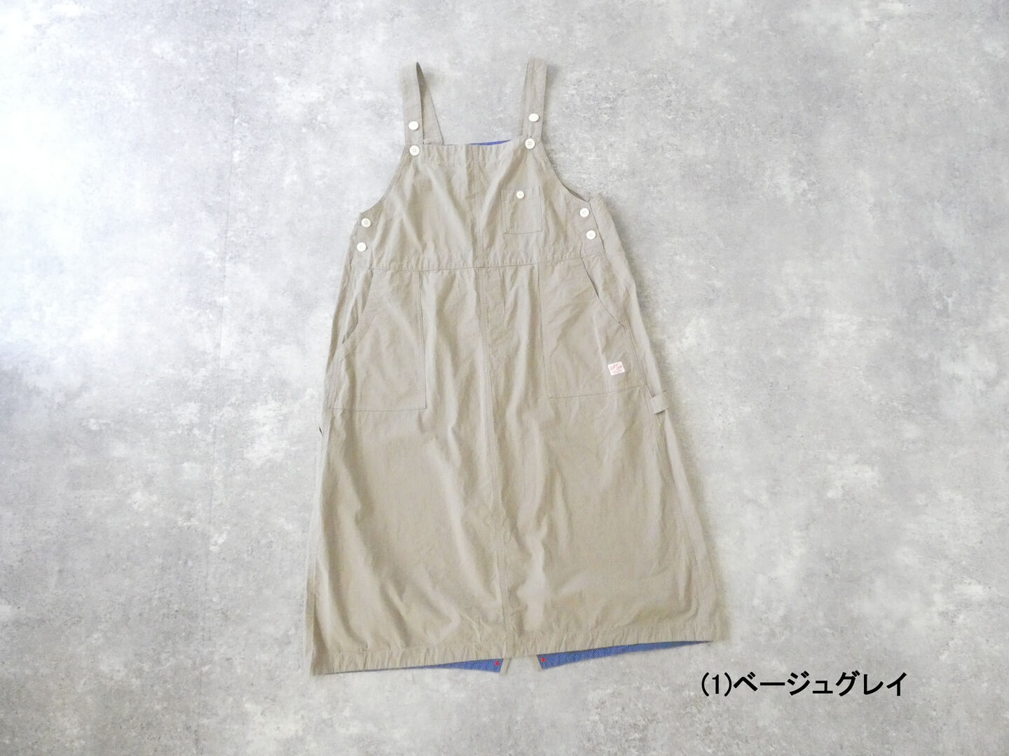快晴堂(かいせいどう) Girl'sヴィンテージ馬布スタンド オーバーオールスカートの商品画像28