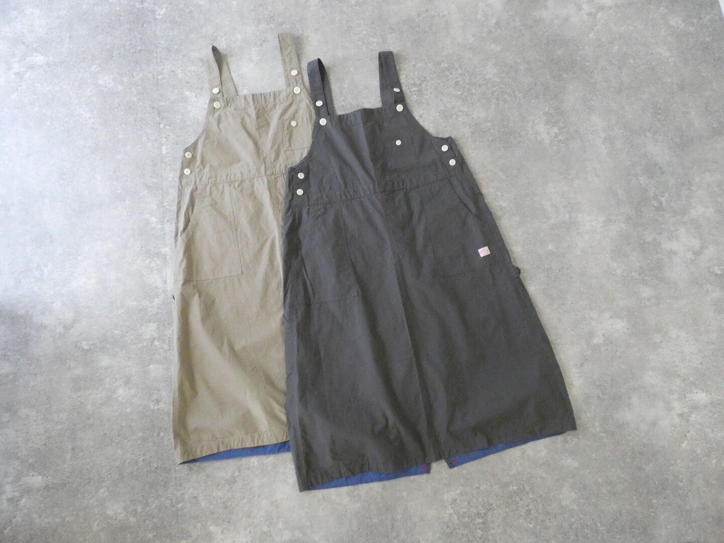 快晴堂(かいせいどう) Girl'sヴィンテージ馬布スタンド オーバーオールスカートの商品画像3