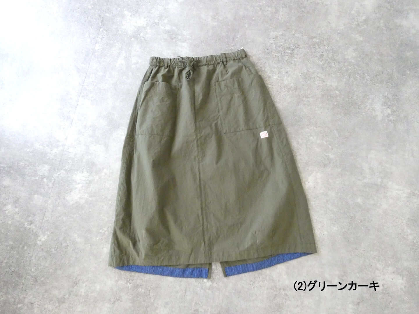 快晴堂(かいせいどう) Girl'sヴィンテージ馬布スタンド 斜めポケ・イージースカートの商品画像12