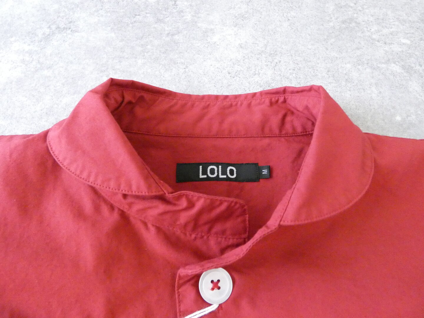 LOLO(ロロ) 丸襟スタンダードシャツの商品画像18