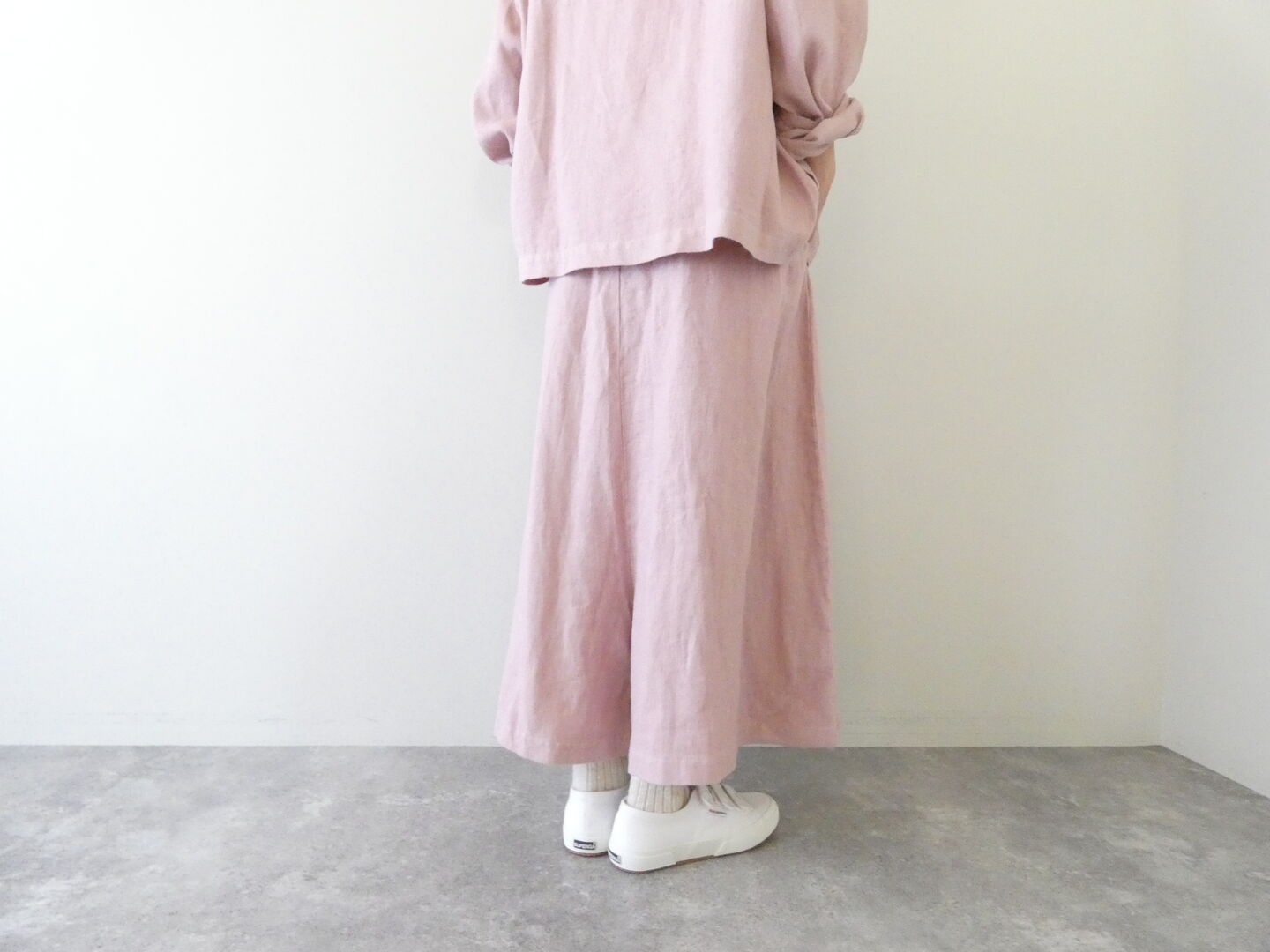 prit(プリット) 25/1フレンチリネンツイル起毛ペンギンパンツの商品画像10