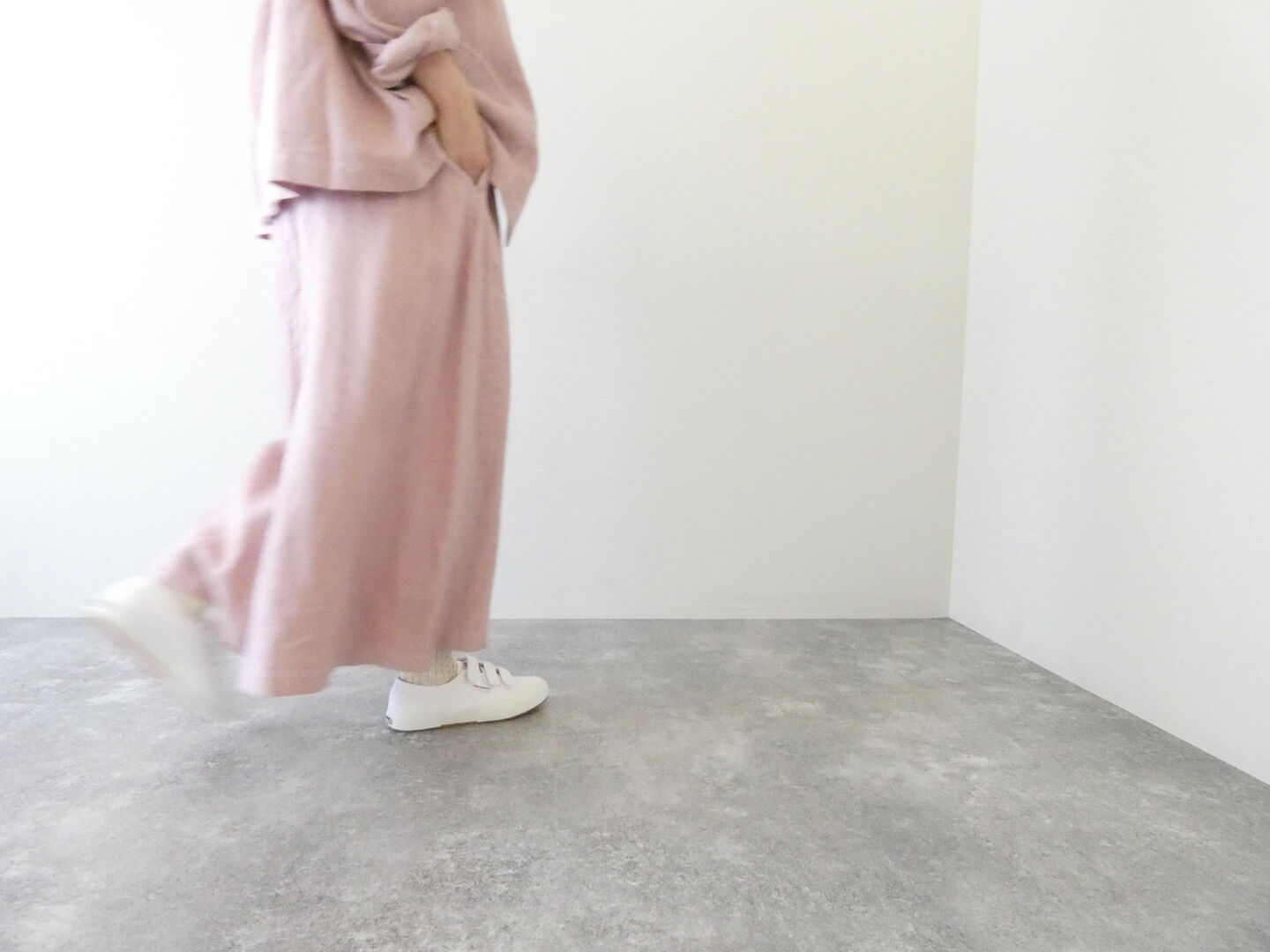 prit(プリット) 25/1フレンチリネンツイル起毛ペンギンパンツの商品画像6
