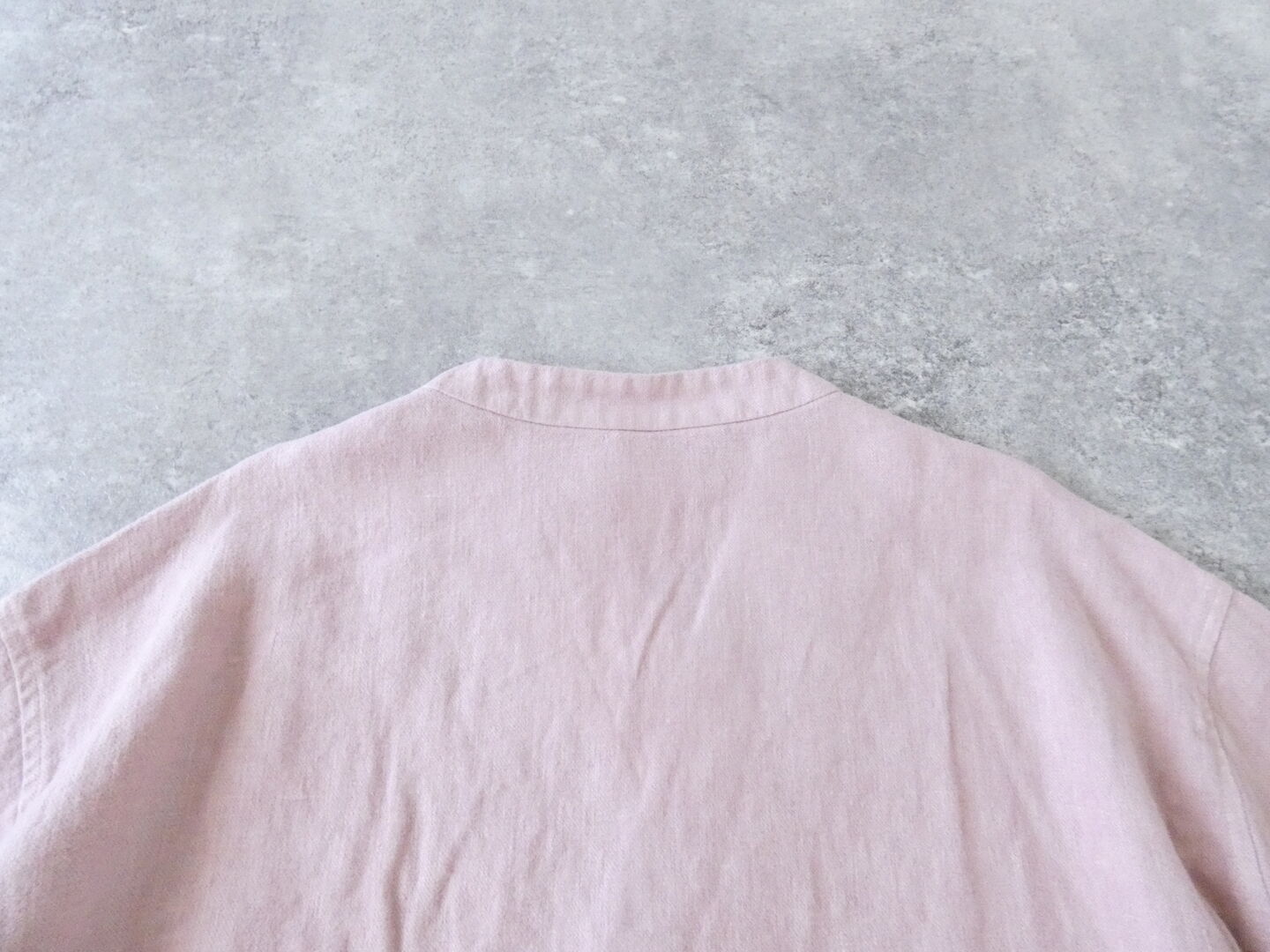 prit(プリット) 25/1フレンチリネンツイル起毛ノーカラージャケットの商品画像24