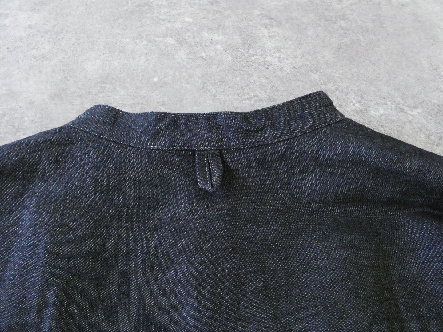 prit(プリット) 6ozデニムスタンドカラーシャツ 長袖の商品画像29