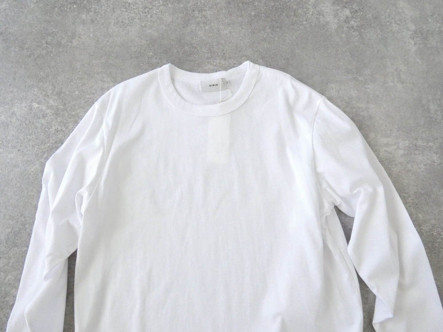 RINEN(リネン) 40/2天竺クルーネックプルオーバーの商品画像30