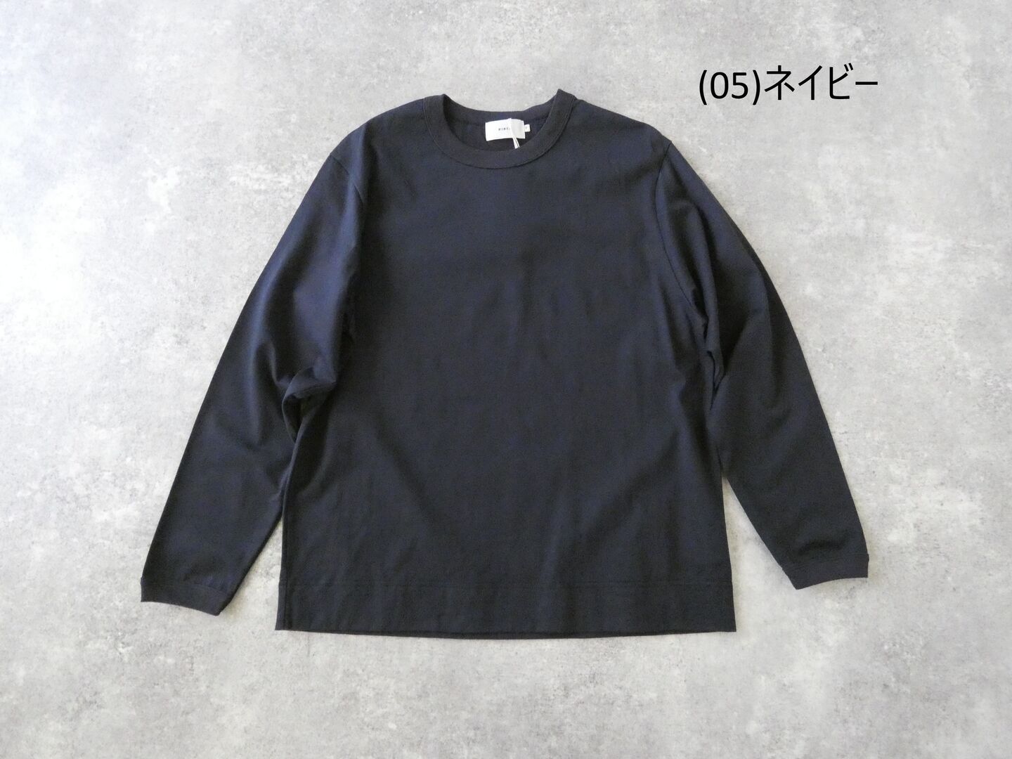RINEN(リネン) 40/2天竺クルーネックプルオーバーの商品画像42