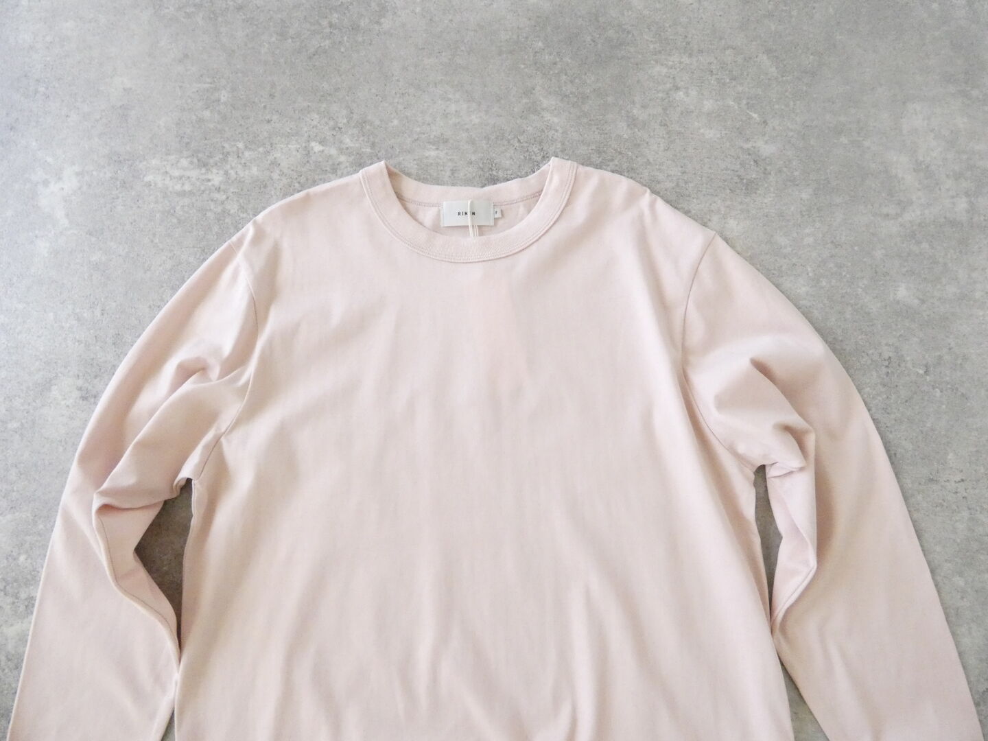 RINEN(リネン) 40/2天竺クルーネックプルオーバーの商品画像58