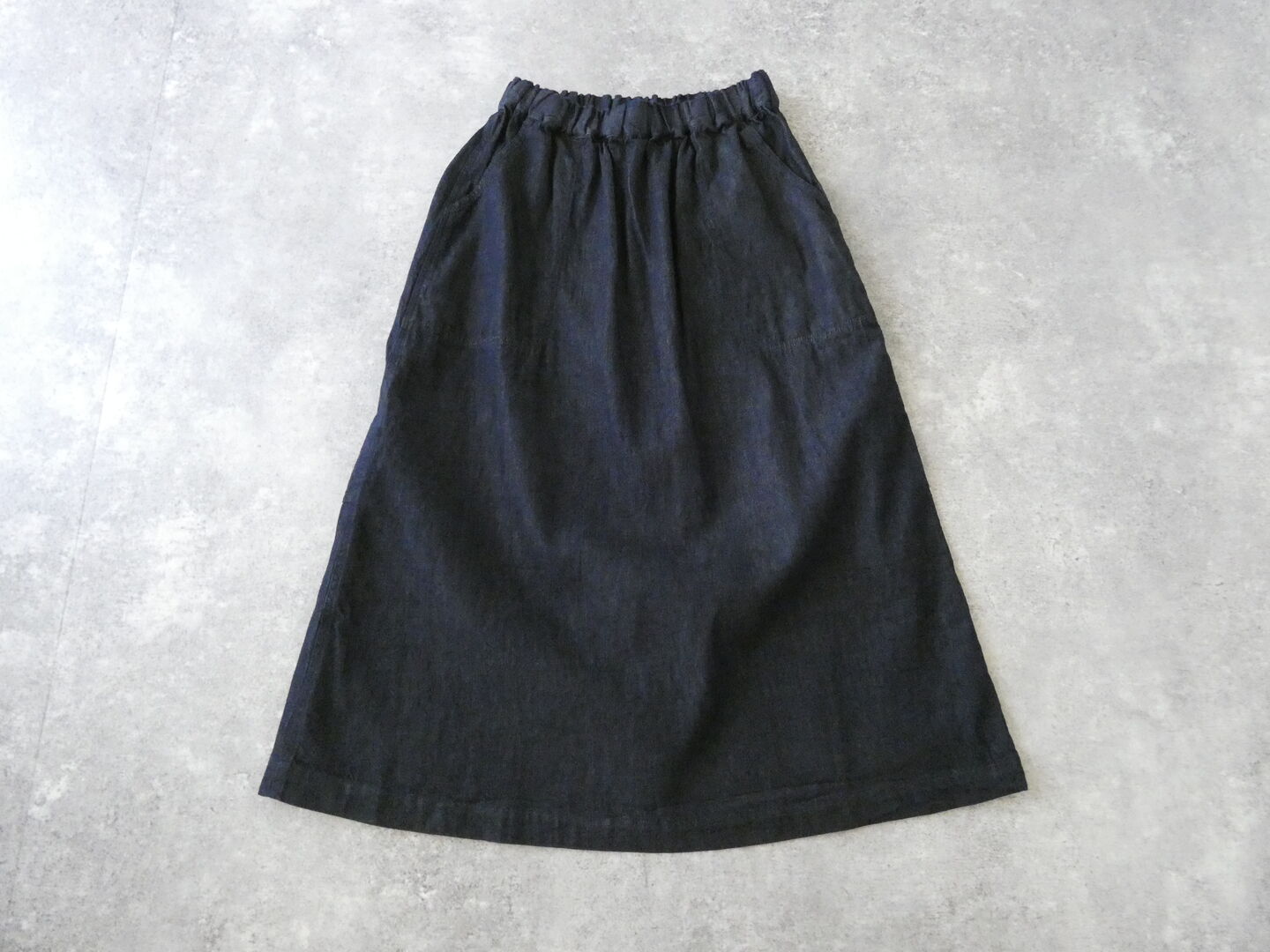 Sarahwear(サラウェア) インディゴデニムペインタースカートの商品画像3