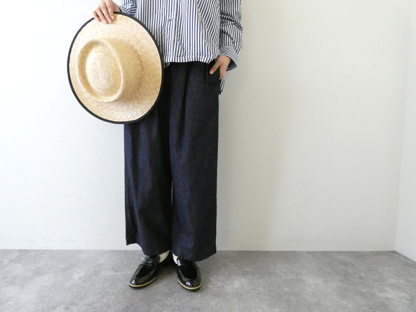 Sarahwear(サラウェア) 7ozデニムコージーパンツ Denim Cozy Pantsの商品画像1
