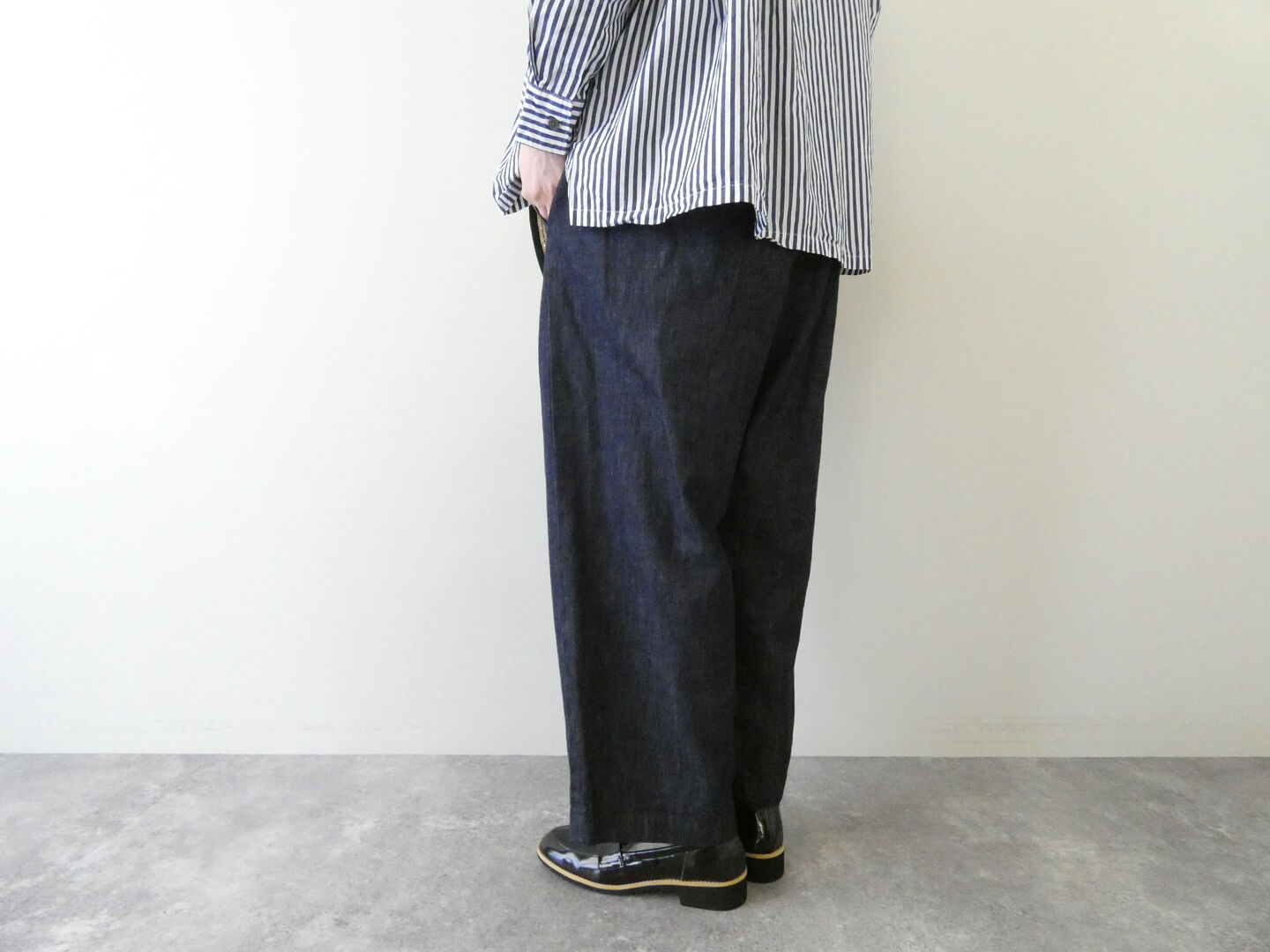 Sarahwear(サラウェア) 7ozデニムコージーパンツ Denim Cozy Pantsの商品画像4