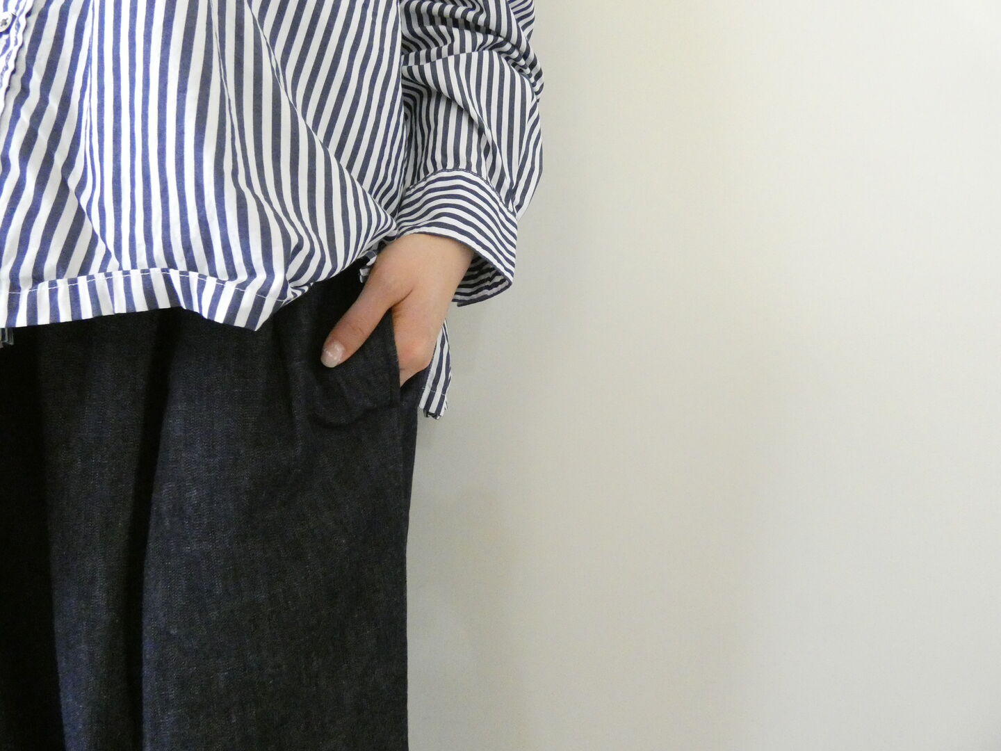 Sarahwear(サラウェア) 7ozデニムコージーパンツ Denim Cozy Pantsの商品画像6