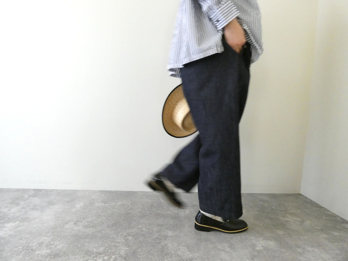 Sarahwear(サラウェア) 7ozデニムコージーパンツ Denim Cozy Pantsの商品画像7