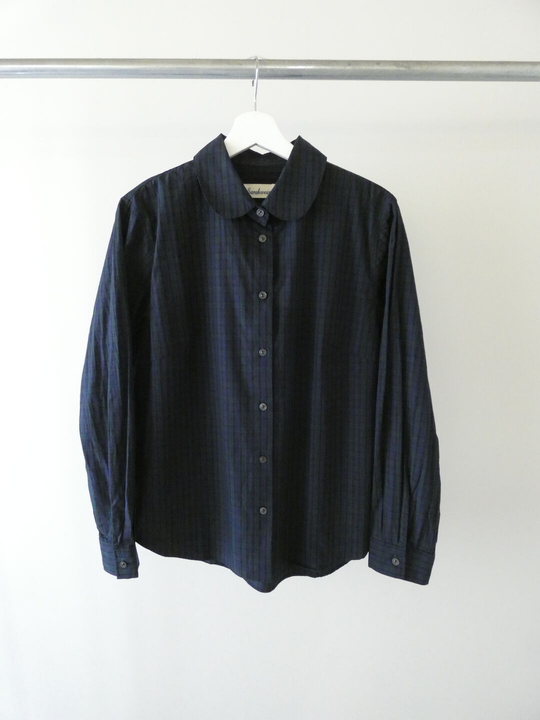 Sarahwear(サラウェア) ソフィア コットンポプリン カラーシャツ　Sophia Cotton Poplin Collar Shirtの商品画像10