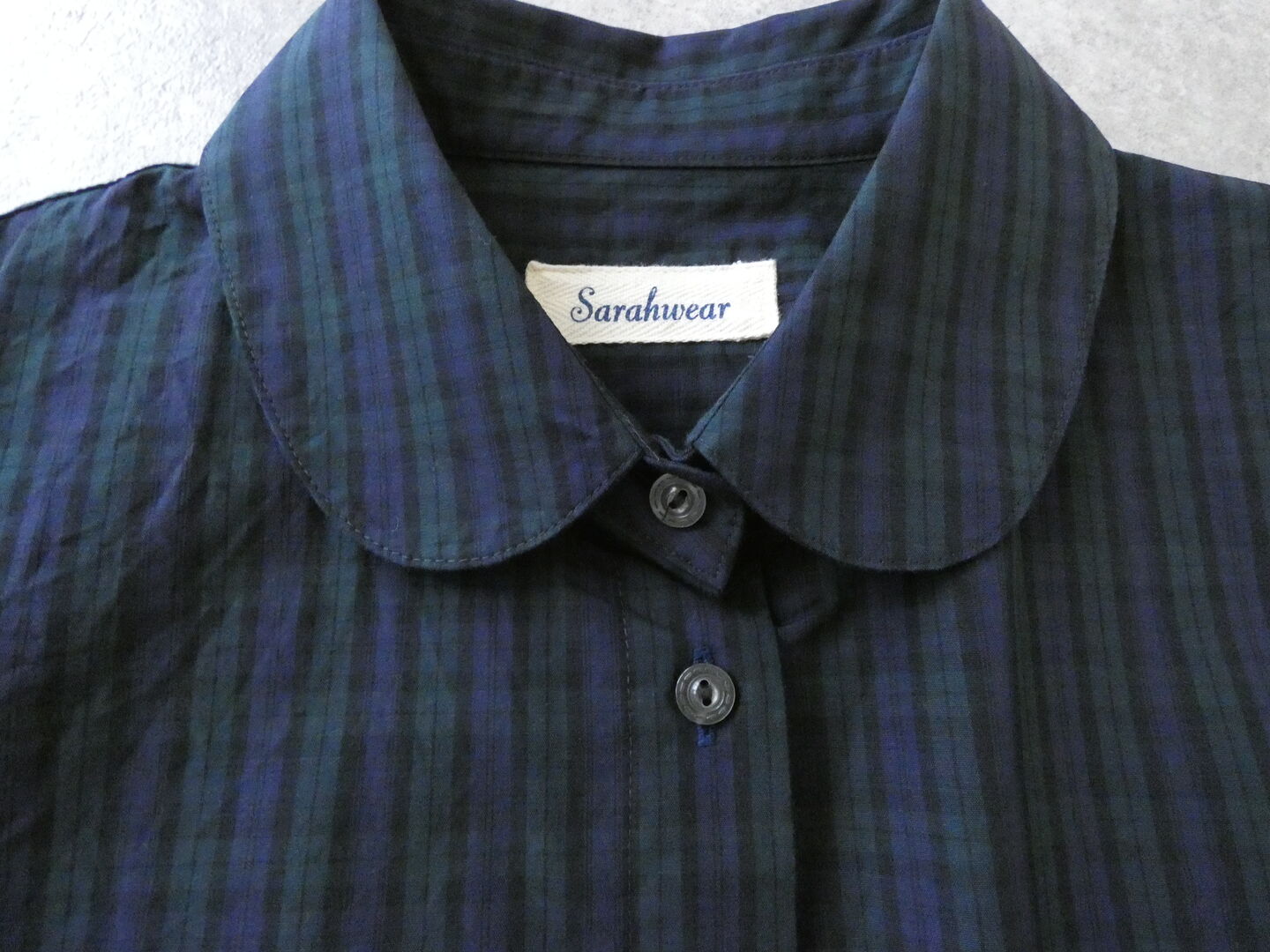 Sarahwear(サラウェア) ソフィア コットンポプリン カラーシャツ　Sophia Cotton Poplin Collar Shirtの商品画像25