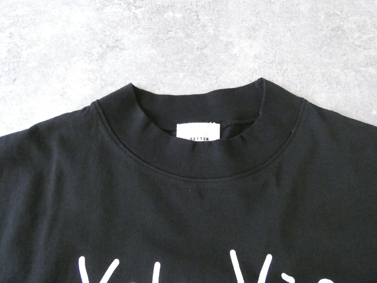 setten(セッテン) 天竺ボックスプリントTシャツ Volo Via Ver Soの商品画像30
