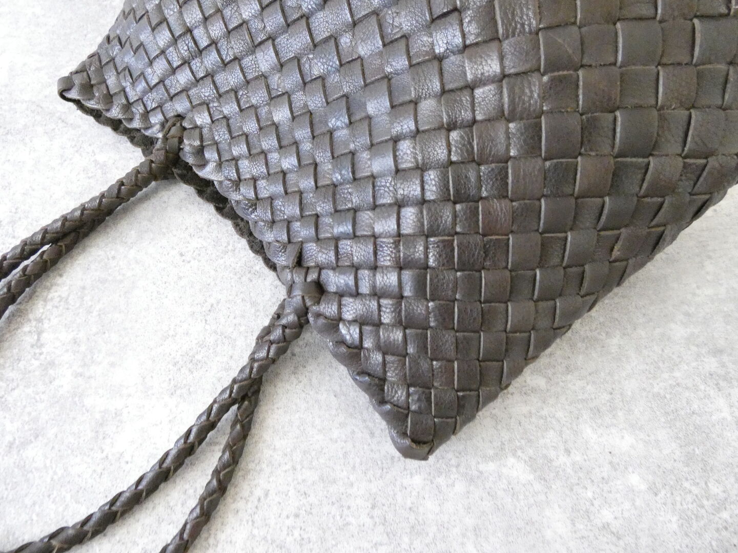 maison de soil(メゾンドソイル) MESH TOTE BAG レザーメッシュトートバッグの商品画像32