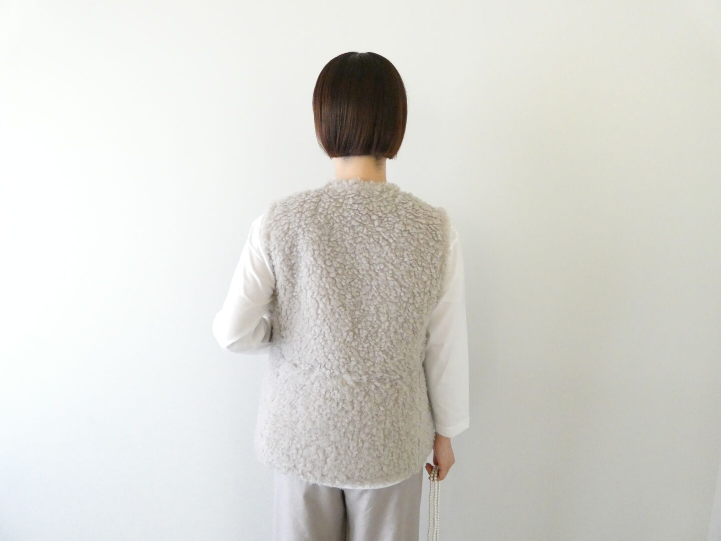 Ballsey(ボールジィ) Wフェイスファーリバーシブルジレの商品画像10