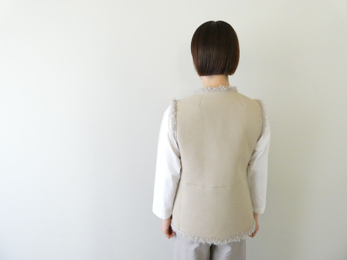 Ballsey(ボールジィ) Wフェイスファーリバーシブルジレの商品画像18