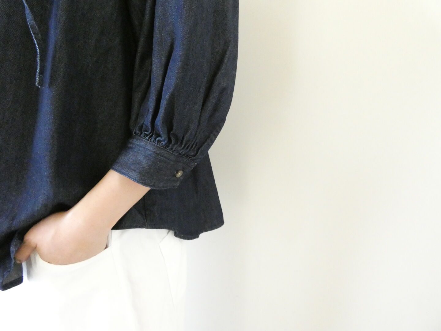 MACPHEE(マカフィー) DENIMフリルブラウスの商品画像4