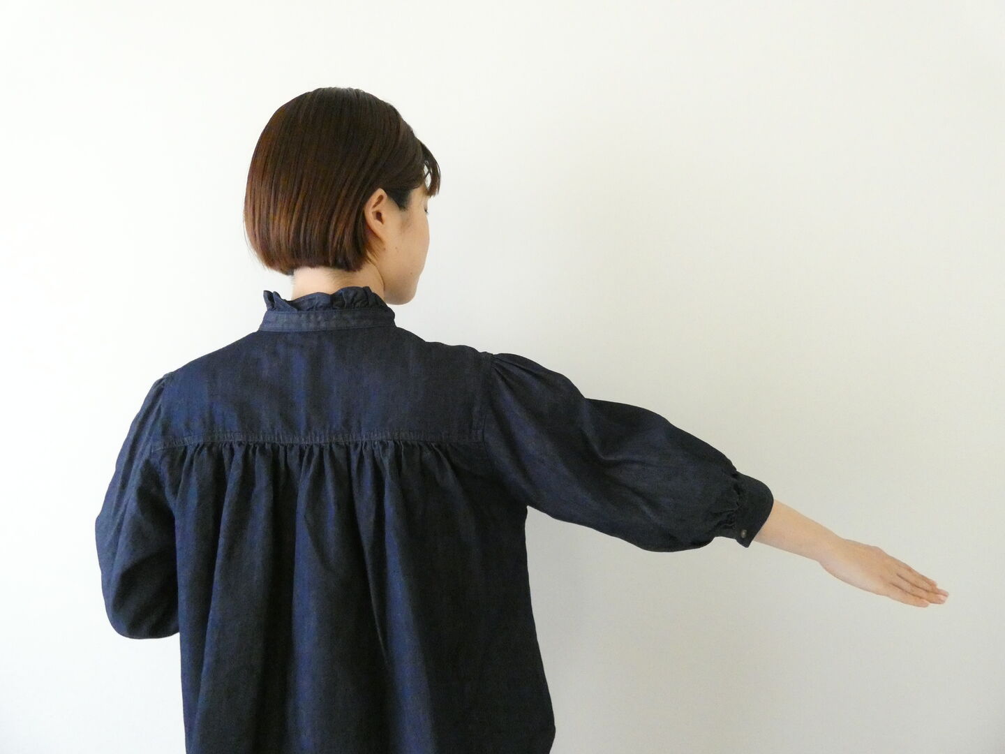 MACPHEE(マカフィー) DENIMフリルブラウスの商品画像5