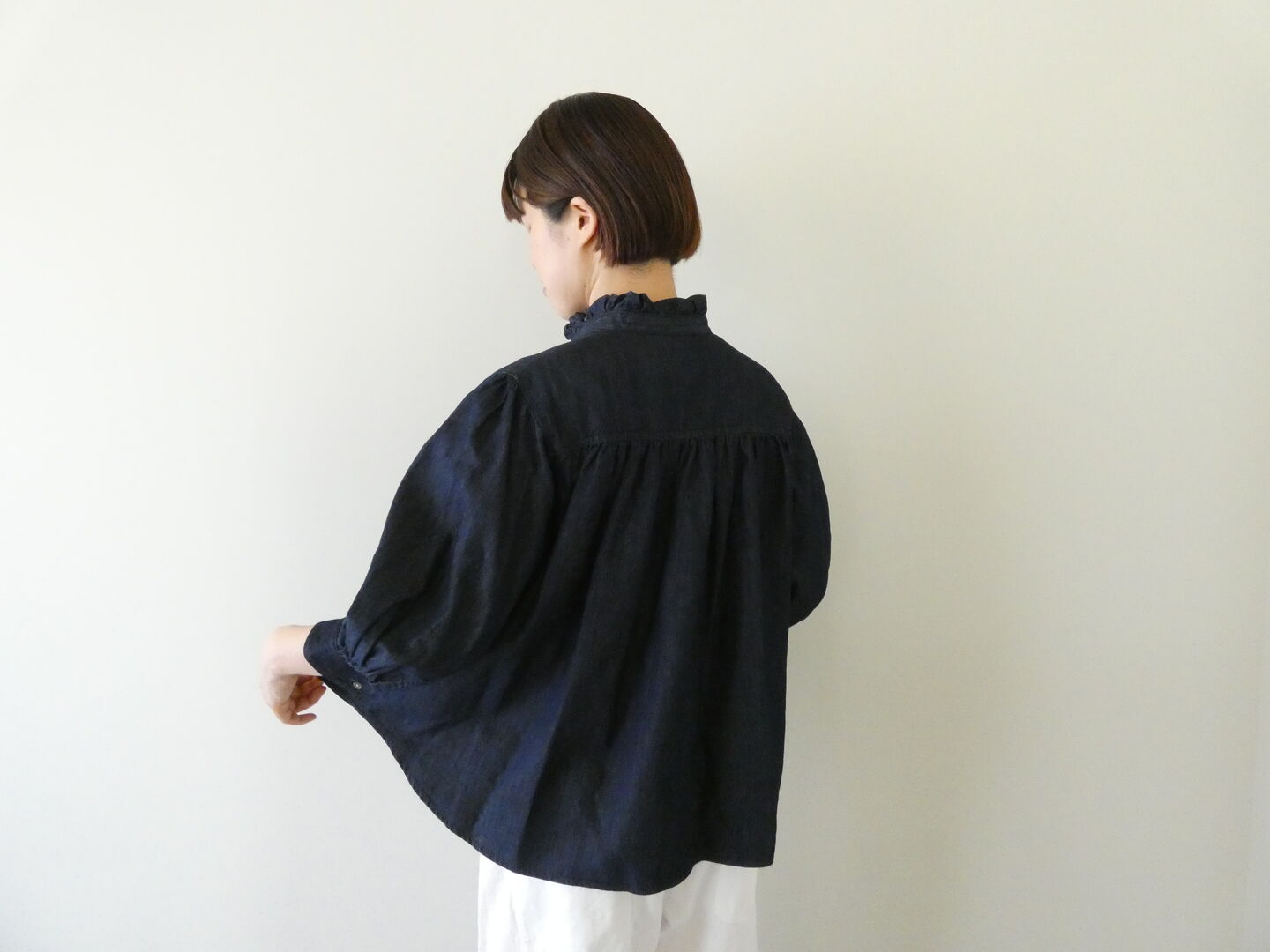 MACPHEE(マカフィー) DENIMフリルブラウスの商品画像6