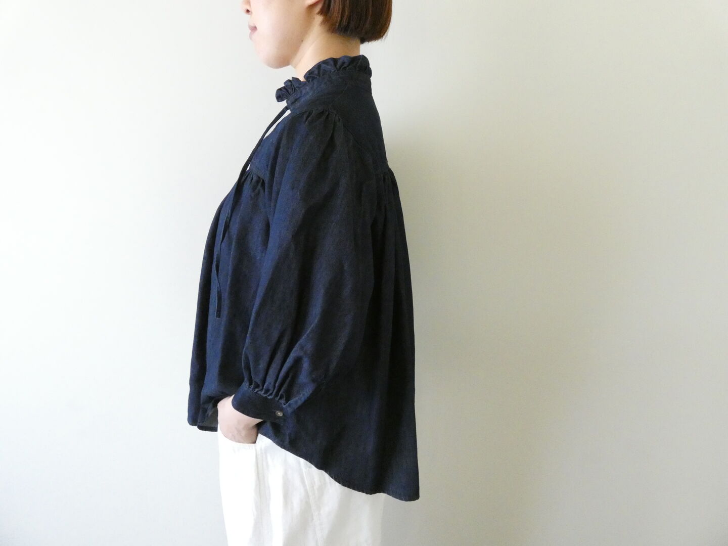 MACPHEE(マカフィー) DENIMフリルブラウスの商品画像7