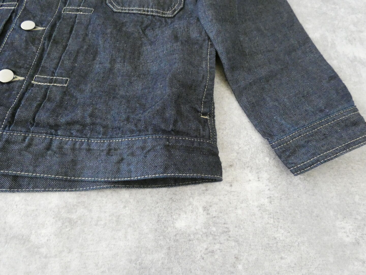 Hands of creation(ハンズオブクリエイション) 11ozリネンデニムバンドカラーGジャンの商品画像27