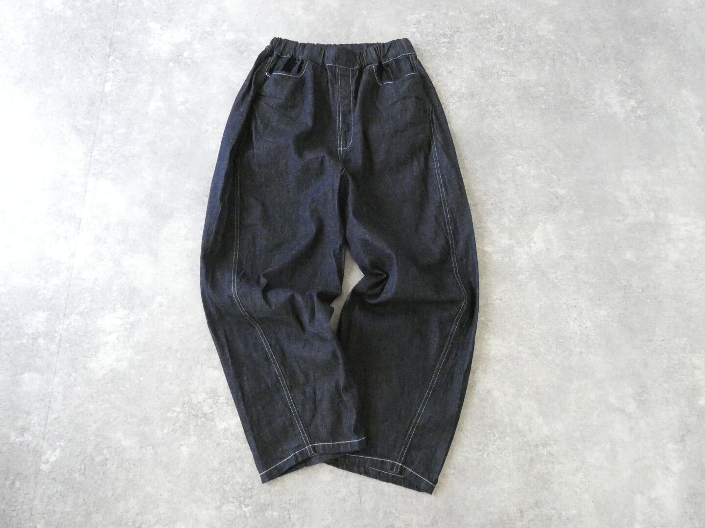 NARU 8ozムラデニムラウンドパンツの商品画像3