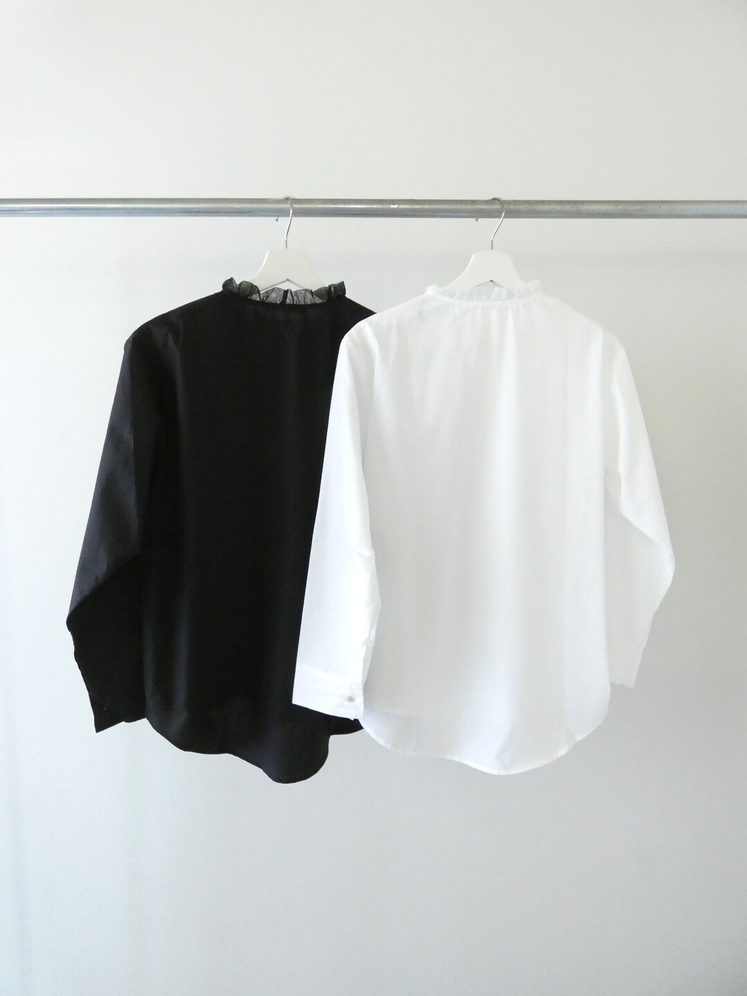 NARU ブロード　フリルネックシャツの商品画像11