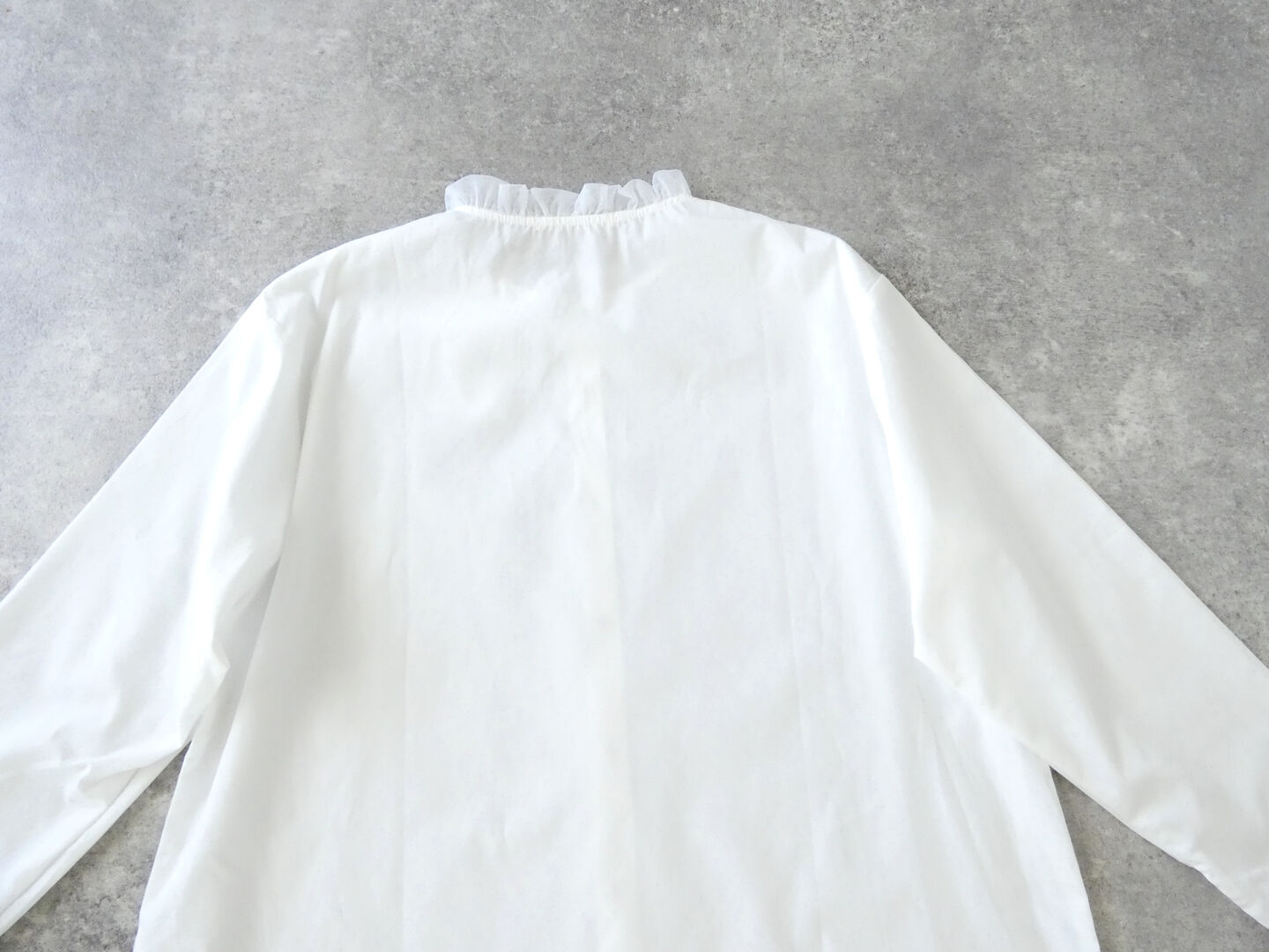 NARU ブロード　フリルネックシャツの商品画像22