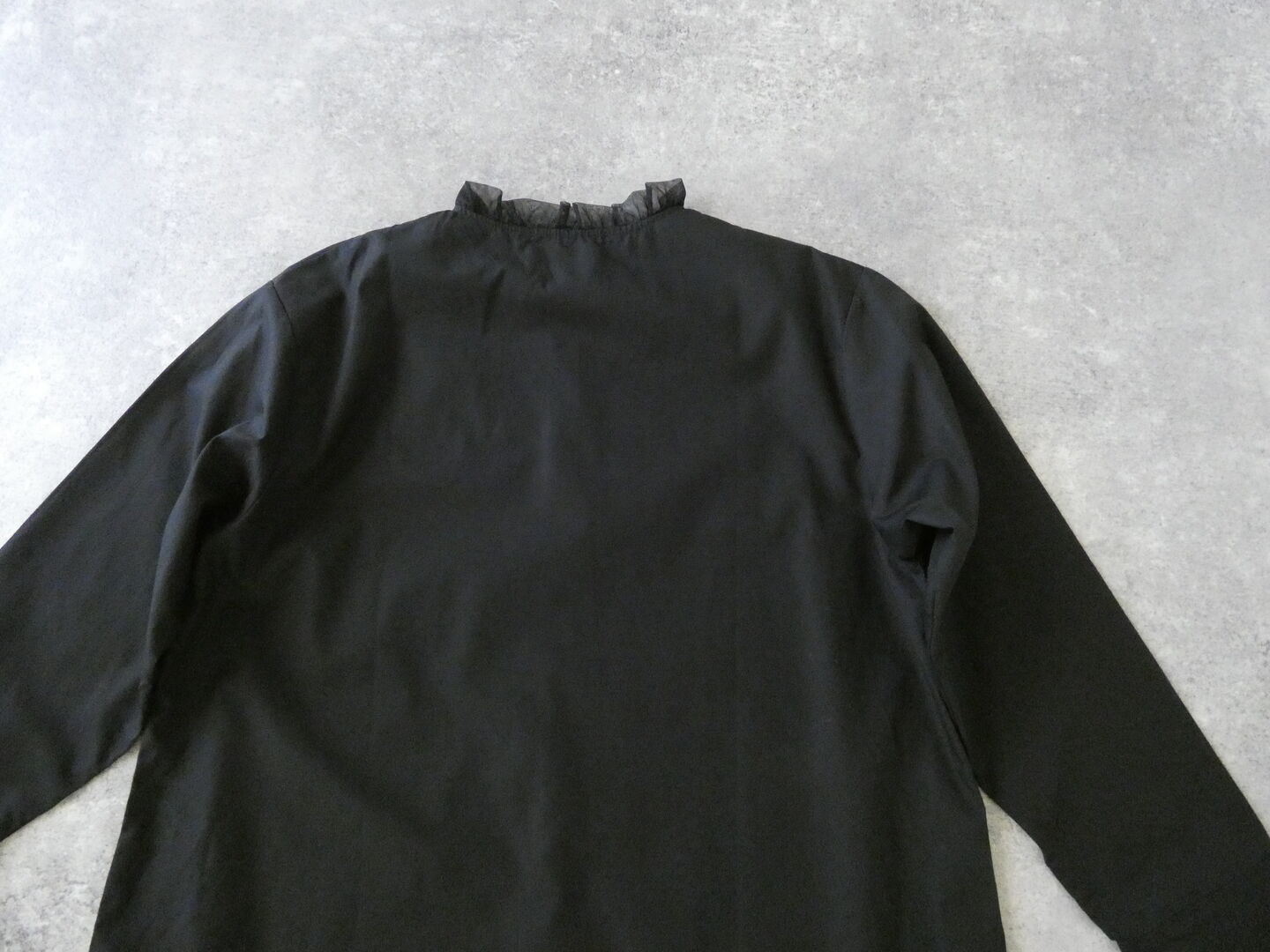 NARU ブロード　フリルネックシャツの商品画像36