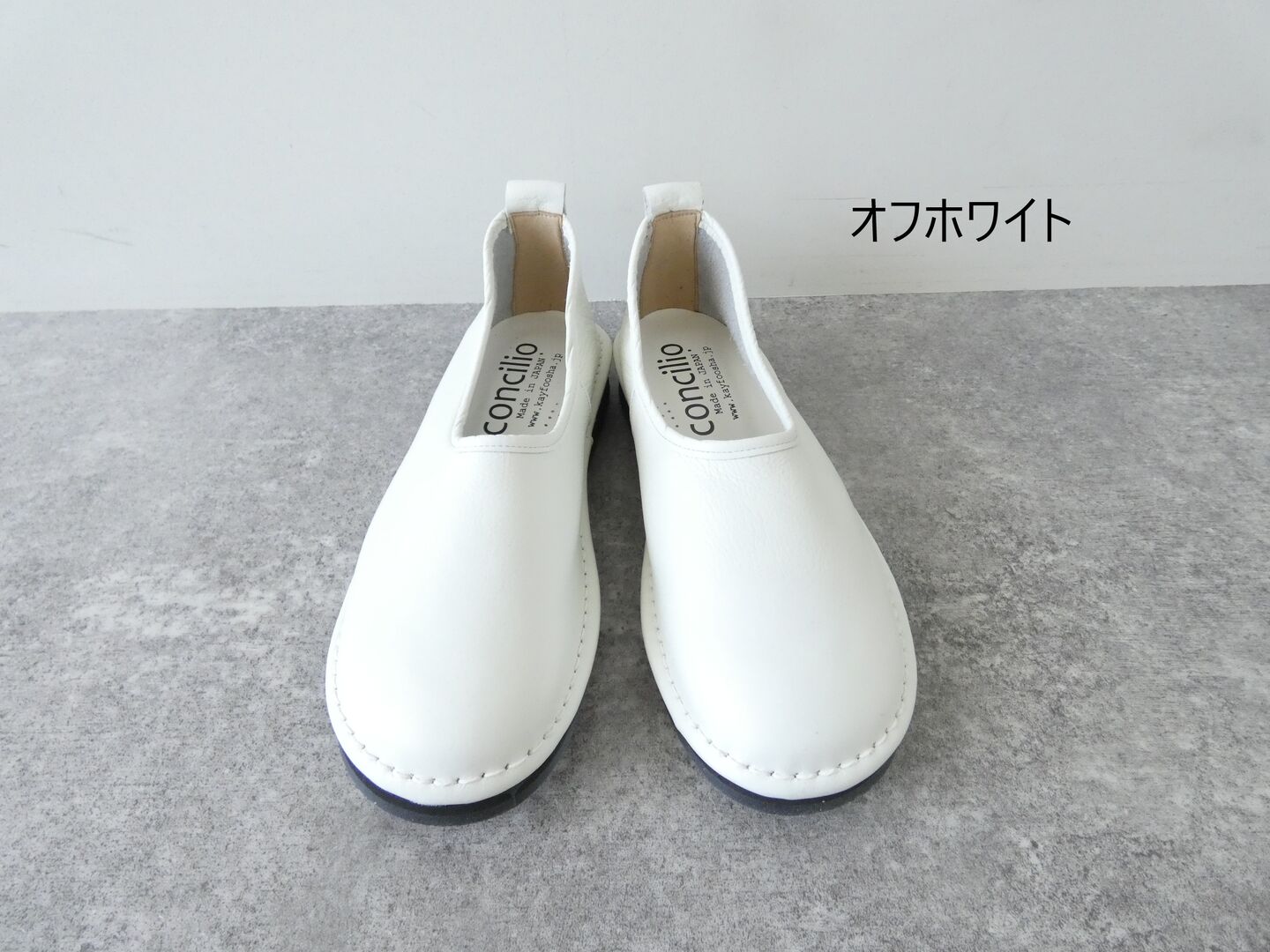  バレンシアレザーのスリッポンの商品画像28