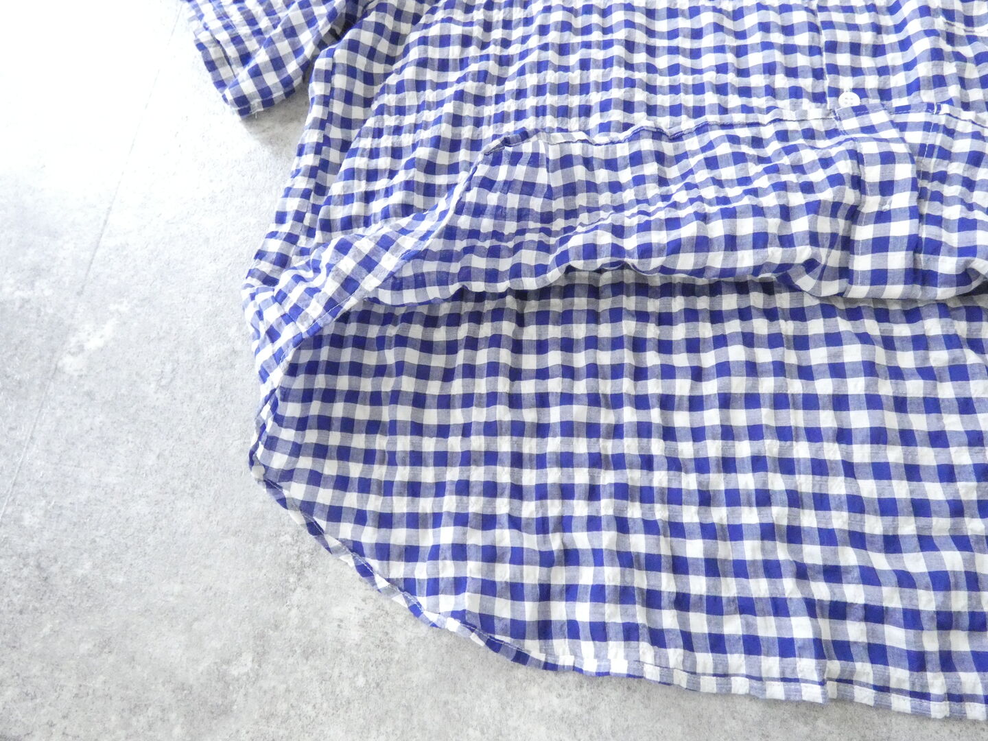 LinenYa(リネンヤ) バンドカラー半袖シャツの商品画像26