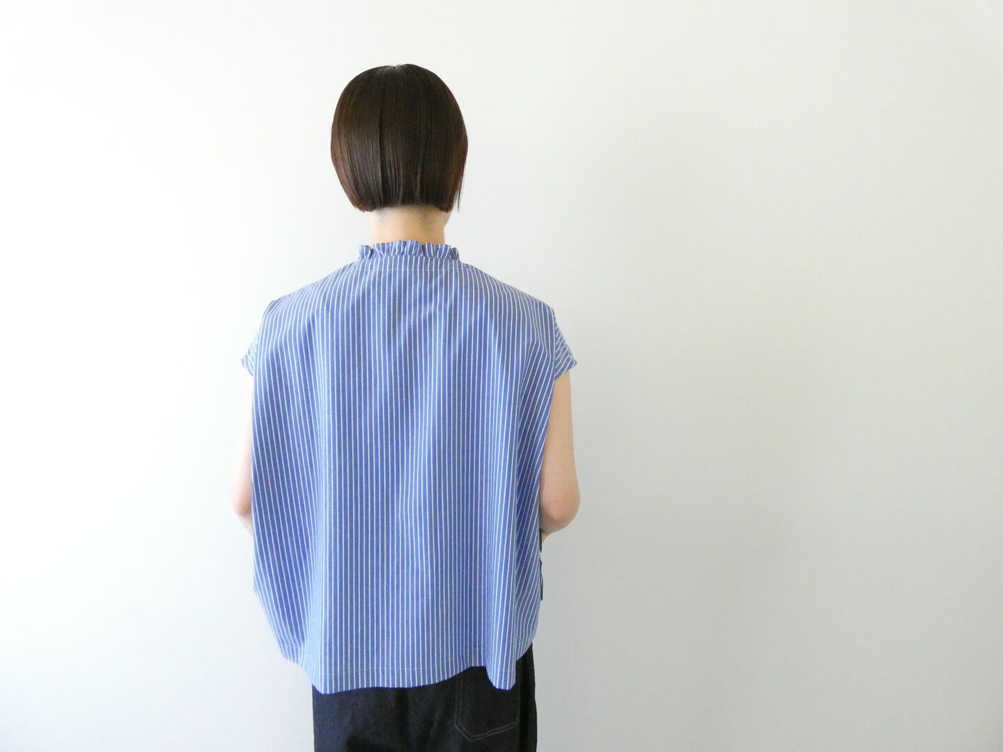 LinenYa(リネンヤ) コットンフリルブラウスの商品画像10