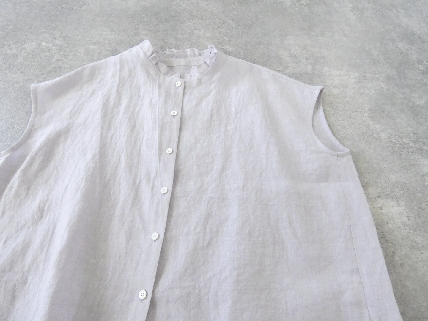 LinenYa(リネンヤ) リネンフリルブラウスの商品画像32