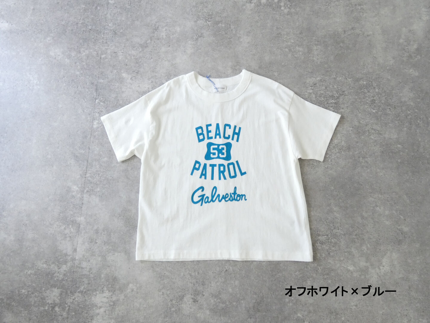 BLUE LAKE MARKET(ブルーレイクマーケット) アメリカンドライ天竺ベーシックプリントTee 「BEACH PATROL」の商品画像10