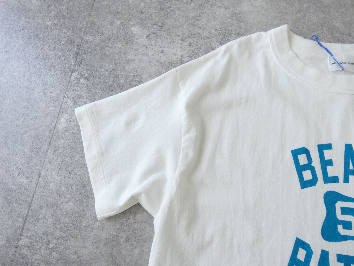 BLUE LAKE MARKET(ブルーレイクマーケット) アメリカンドライ天竺ベーシックプリントTee 「BEACH PATROL」の商品画像16