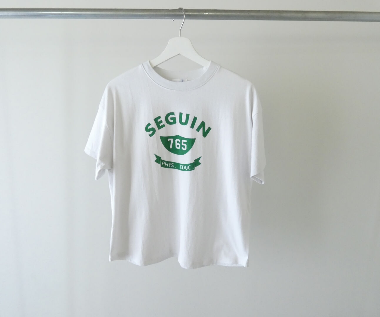 BLUE LAKE MARKET(ブルーレイクマーケット) アメリカンドライ天竺ヘムラウンドプリントTee「SEGUIN 765」の商品画像9