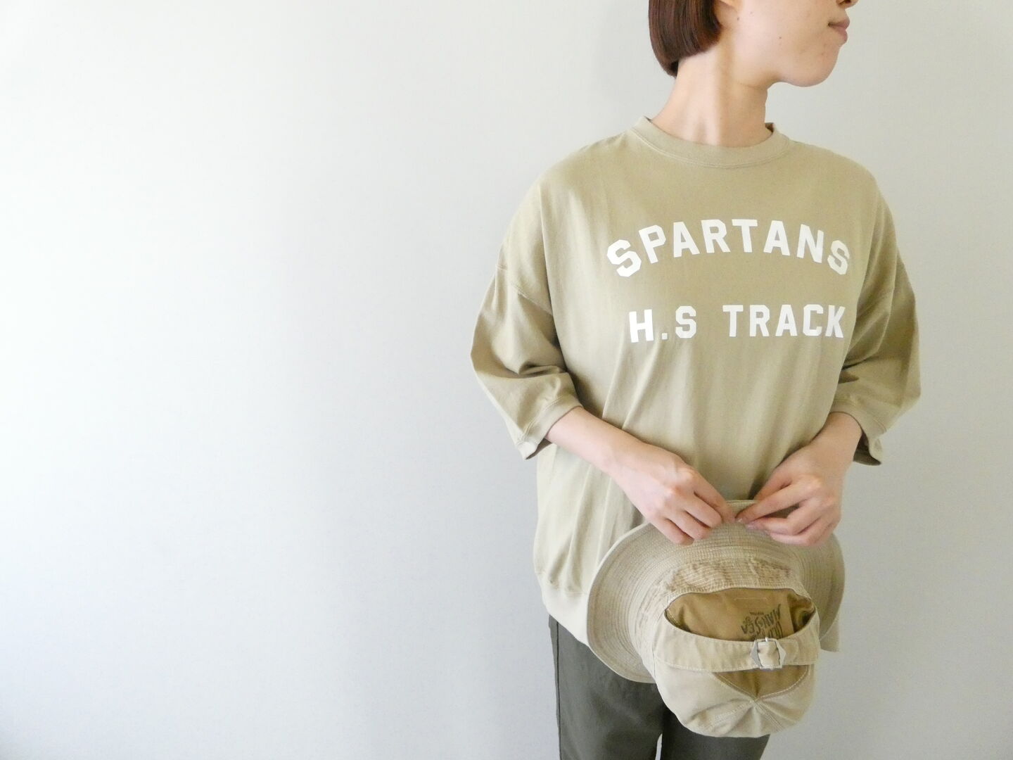 BLUE LAKE MARKET(ブルーレイクマーケット) ベーシックプリントプルオーバー「SPARTANS」の商品画像2