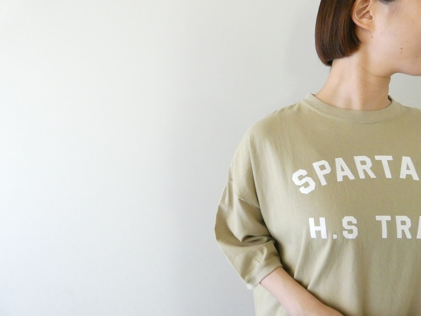 BLUE LAKE MARKET(ブルーレイクマーケット) ベーシックプリントプルオーバー「SPARTANS」の商品画像5