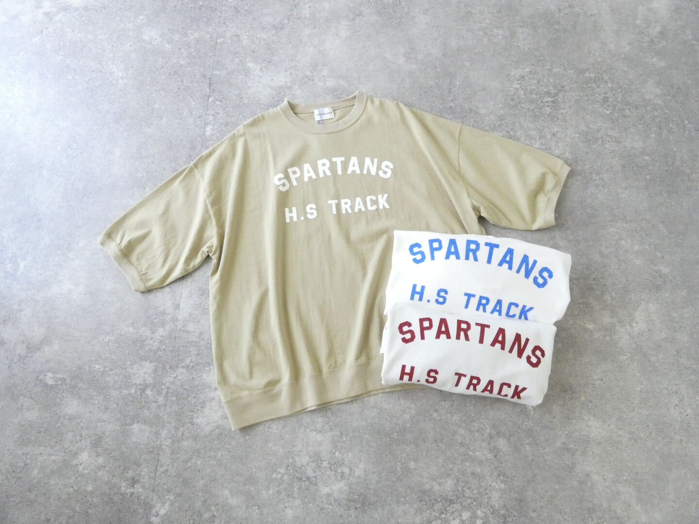 BLUE LAKE MARKET(ブルーレイクマーケット) ベーシックプリントプルオーバー「SPARTANS」の商品画像9