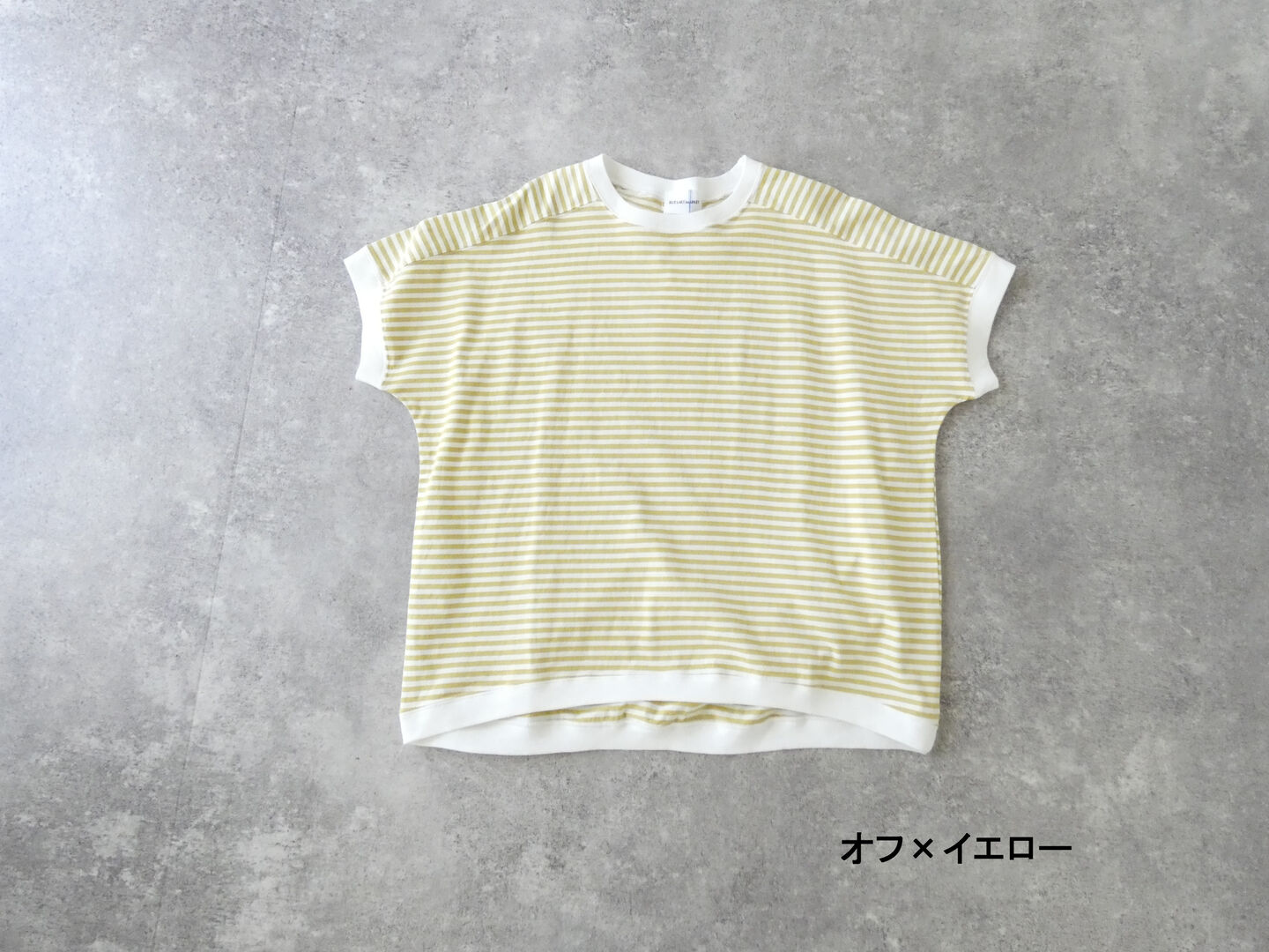 BLUE LAKE MARKET(ブルーレイクマーケット) アメリカンドライ天竺ヨークボーダーTの商品画像11