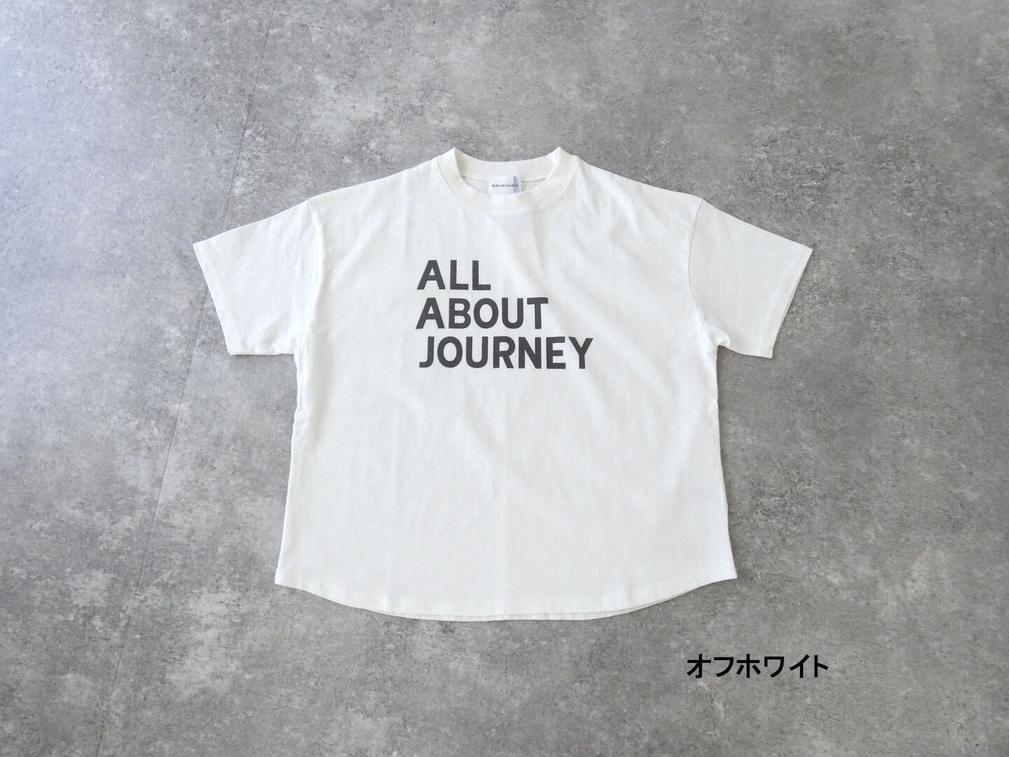 BLUE LAKE MARKET(ブルーレイクマーケット) アメリカンドライ天竺ヘムラウンドプリントT ALL ABOUT JOURNEYの商品画像28