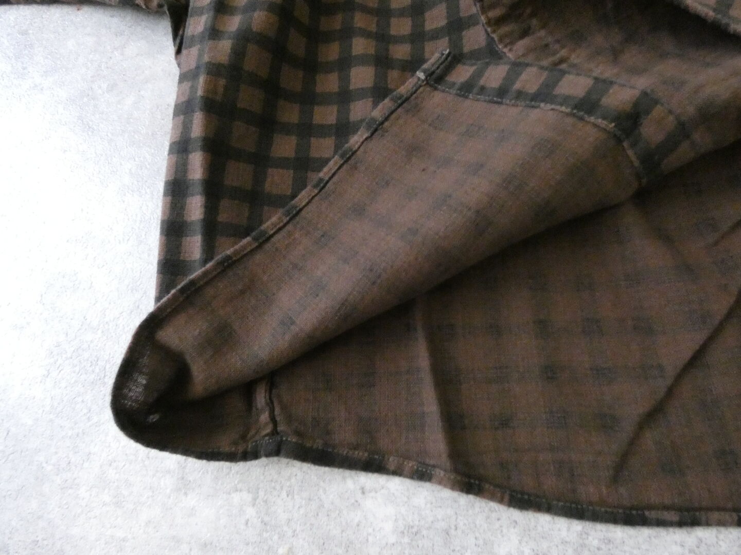 Brocante(ブロカント) チェックキャンバスグランシャツの商品画像27