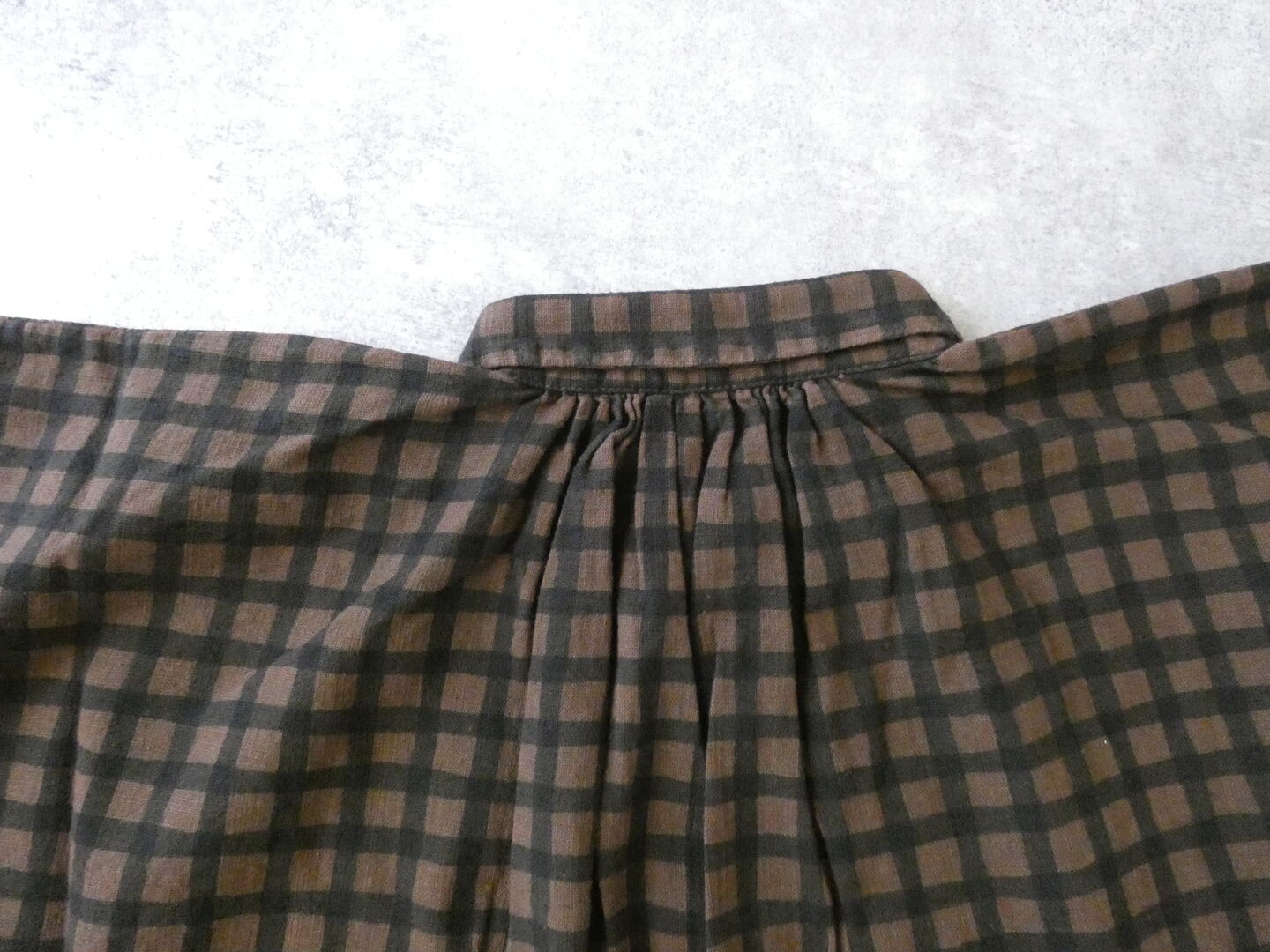 Brocante(ブロカント) チェックキャンバスグランシャツの商品画像28