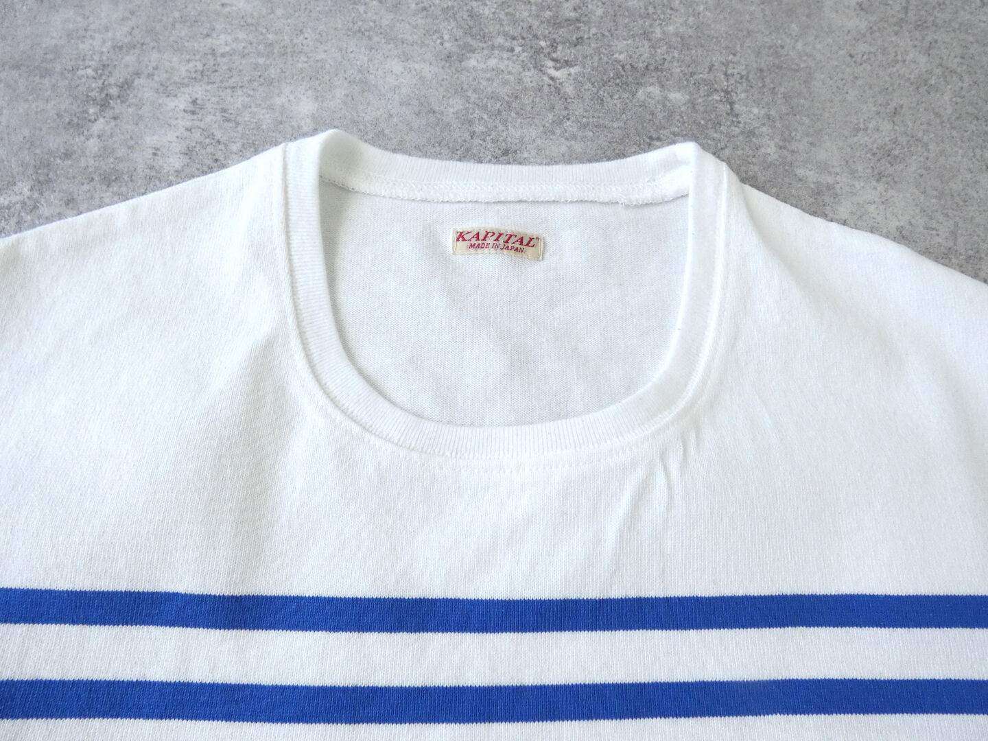 KAPITAL(キャピタル) パネルボーダー天竺ブッファンTの商品画像21