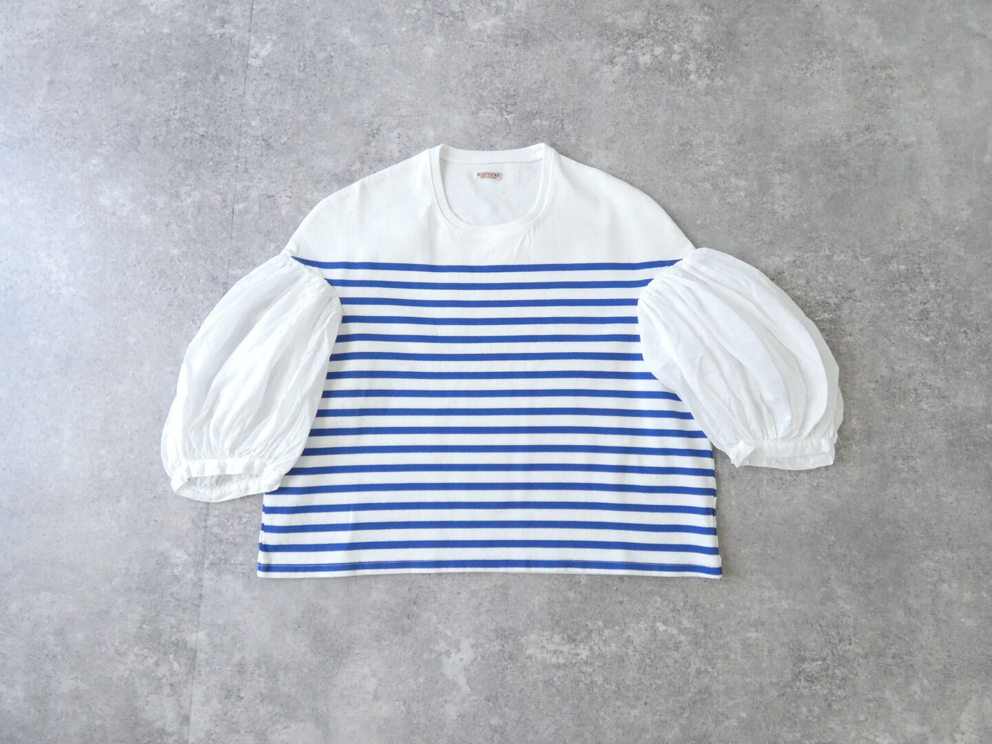 KAPITAL(キャピタル) パネルボーダー天竺ブッファンTの商品画像3