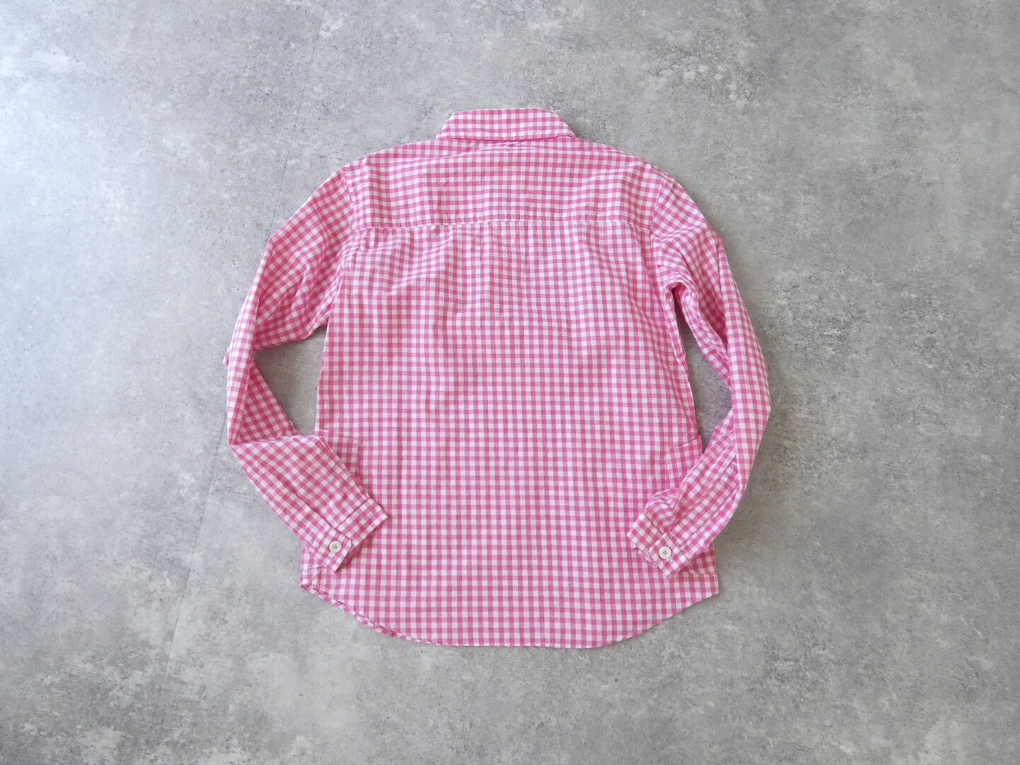LOLO(ロロ) 定番プルオーバーシャツ　ギンガムの商品画像11